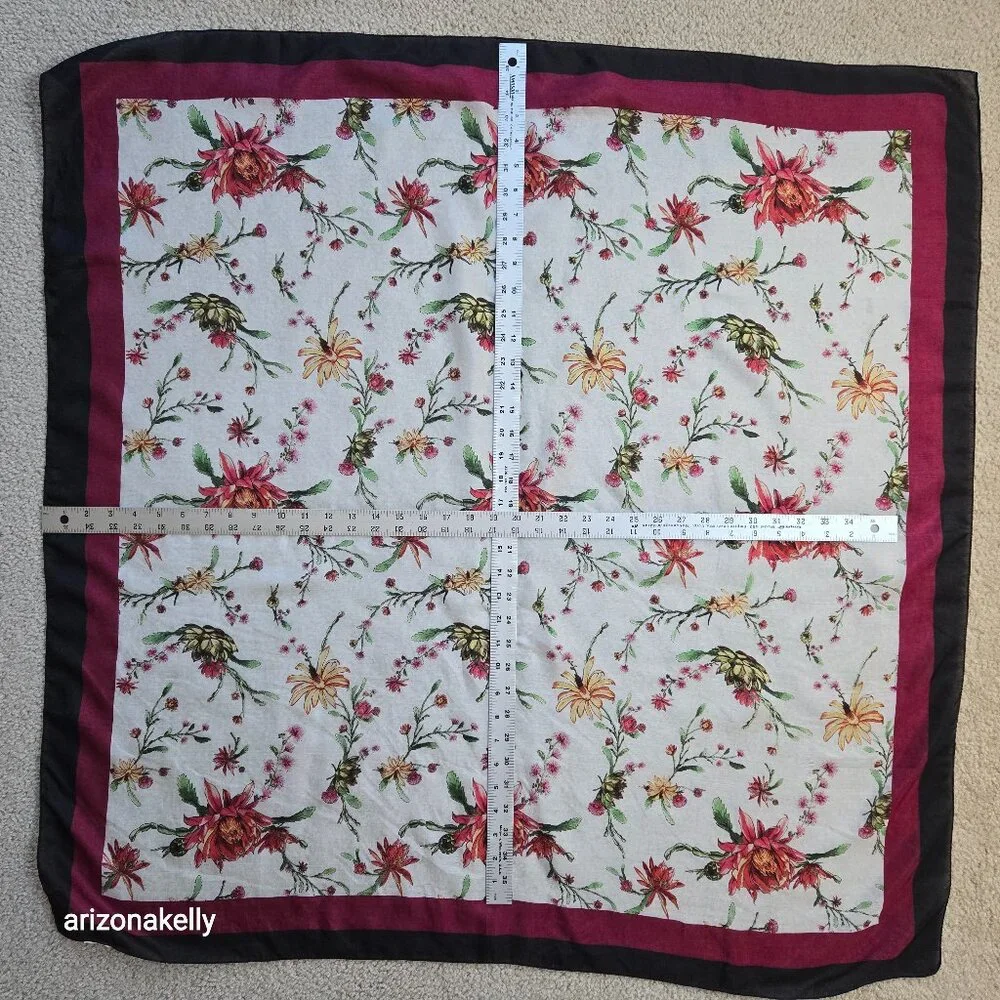 Chan Luu Silk Scarf Floral